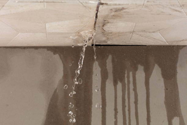 Professional Water Extraction technician working in North Lawrence, OH